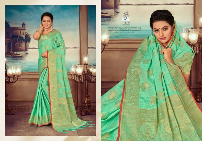 Riwazo Mohini New Exclusive Wear  Banarasi Silk Rich Weaving Saree Collection